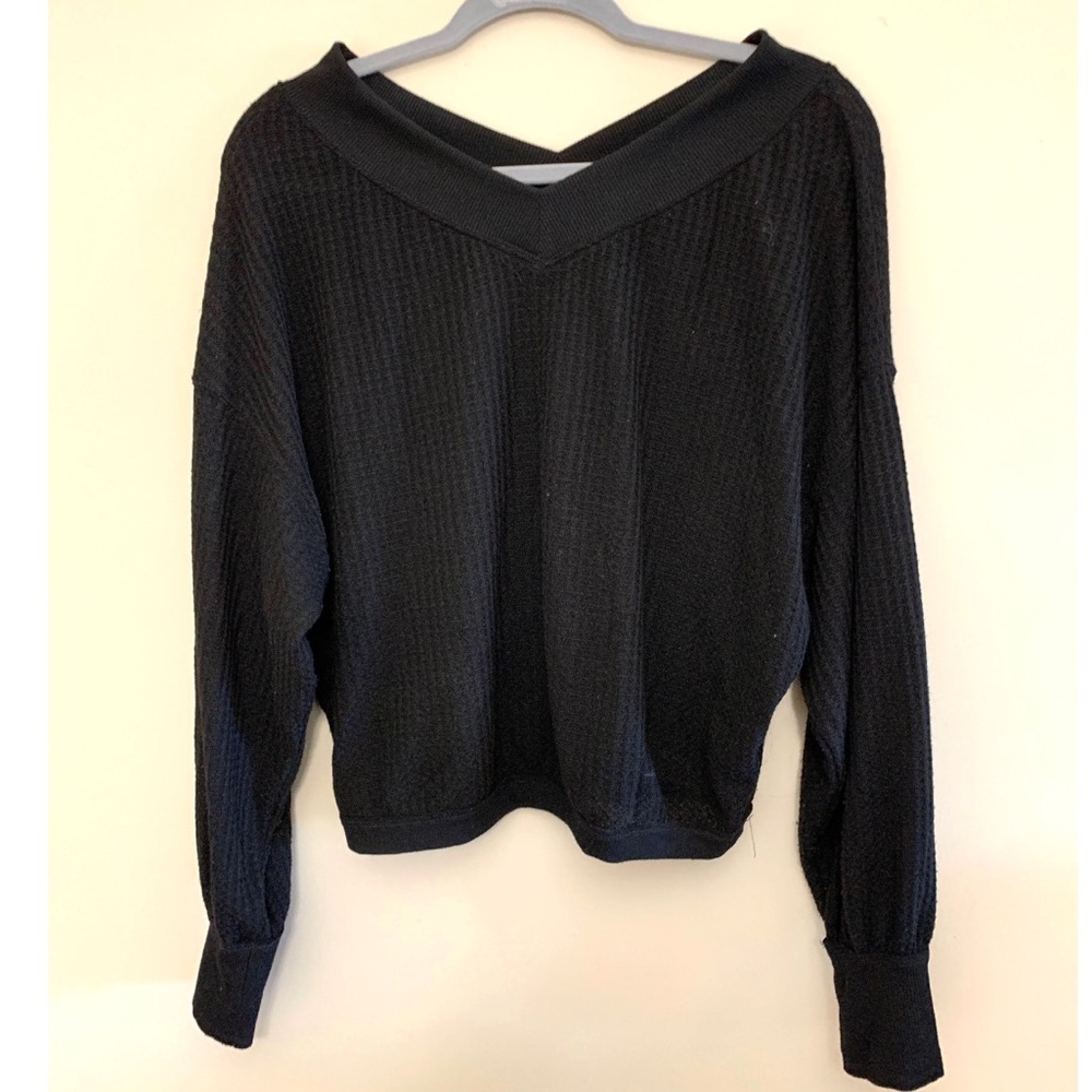Waffle Knit Sweater